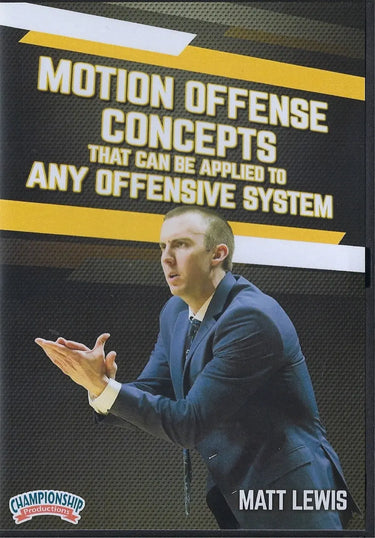 Motion Offense Concepts for Any Offensive System by Matt Lewis Instructional Basketball Coaching Video